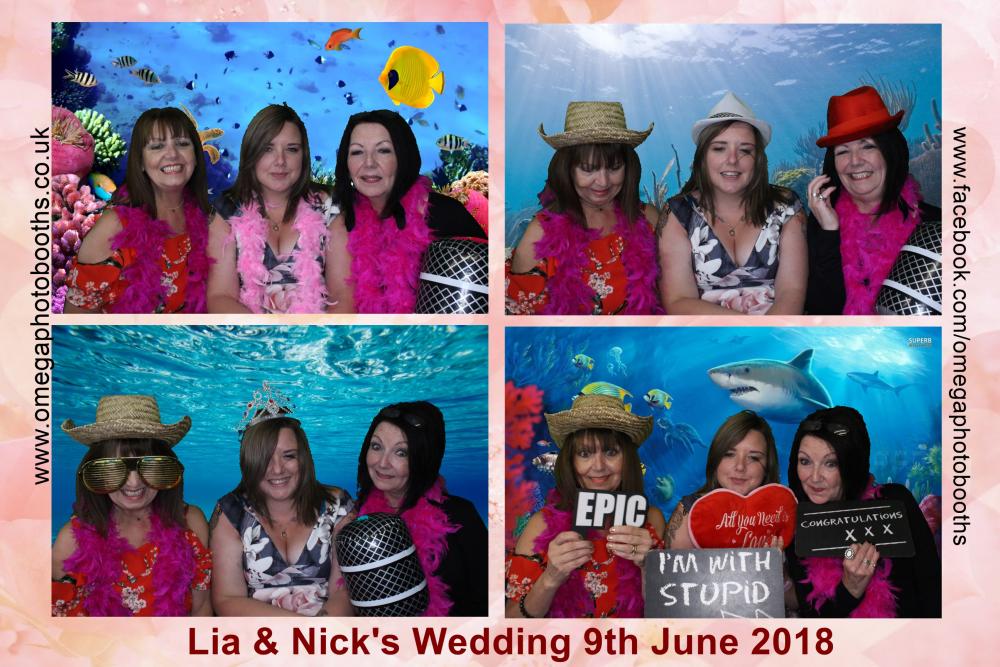 Lia & Nick's Wedding | View more photos from the event at gallery.omegaphotobooths.co.uk/u/Omega-Photobooths/Lia-Nicks-Wedding